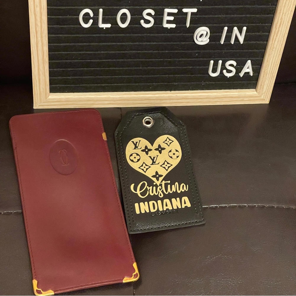 Cartier Sun-Eyeglass/Pen Case